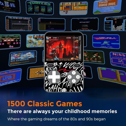 Retro Power Game Console